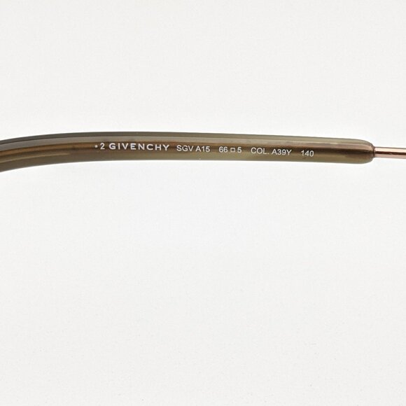 🕶️Made in Italy! GIVENCHY SGV A15 Sunglasses 66/5/140 | ALB5🕶️ - Picture 7 of 9